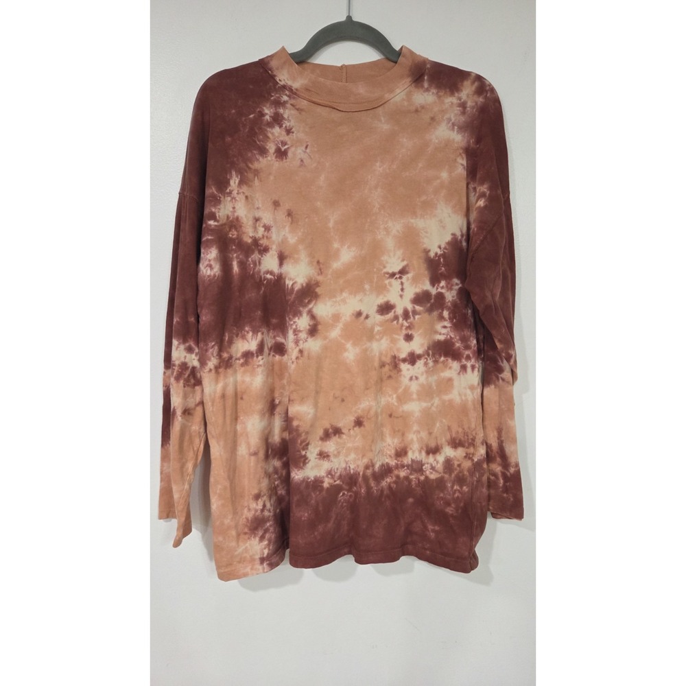 We The Free Women's Tie Dye Long sleeve Shirt Med